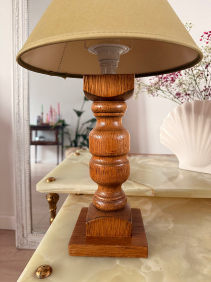 Vintage Brutalist Tafellamp – Mid-Century Design (Jaren '50)